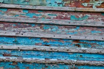 Old Wooden Fishing Boat, California | Obraz na stenu