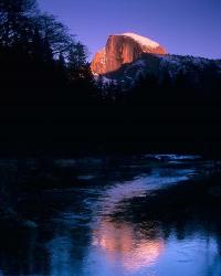Half Dome, Merced River, Yosemite, California | Obraz na stenu