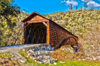 Bridgeport Covered Bridge Penn Valley, California | Obraz na stenu