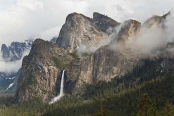 California, Yosemite, Bridalveil Falls | Obraz na stenu