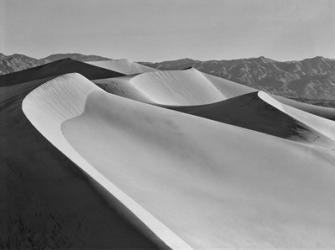 California, Valley Dunes Landscape (BW) | Obraz na stenu