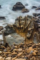 Tafoni Formation At Salt Point State Park | Obraz na stenu