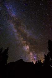 The Milky Way Over The Palisades | Obraz na stenu