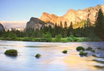 Bridal Falls, Yosemite, California, | Obraz na stenu