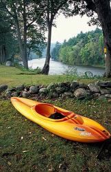 Kayak on Housatonic River, Litchfield Hills, Housatonic Meadows State Park, Connecticut | Obraz na stenu