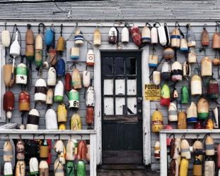 Fishing shack, Niantic, Connecticut | Obraz na stenu