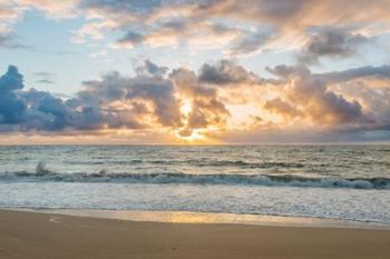 Kealia Beach Sunrise, Kauai, Hawaii | Obraz na stenu