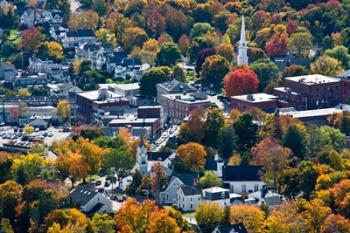 Autumn In Camden Harbor, Maine | Obraz na stenu