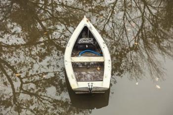 Maine Georgetown Boat and Reflection | Obraz na stenu