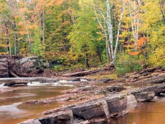 Bonanza Falls, Michigan | Obraz na stenu