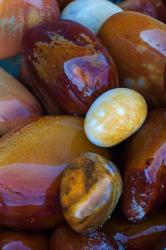 Wet Mineral Coated Beach Rocks, Lake Superior, Michigan | Obraz na stenu