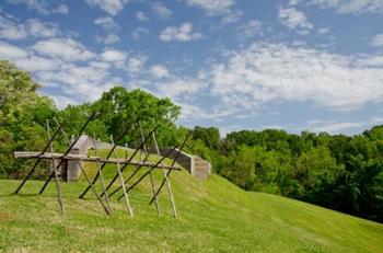 Battlefield bunker, Vicksburg National Military Park, Mississippi | Obraz na stenu