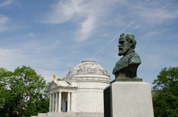 Mississippi, Vicksburg, Bust of Brigadier General John E Smith | Obraz na stenu