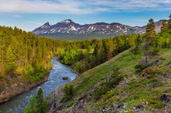 The South Fork Of The Two Medicine River In The Lewis And Clark National Forest, Montana | Obraz na stenu