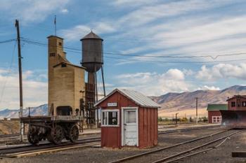 Detail Of Historic Railroad Station, Nevada | Obraz na stenu