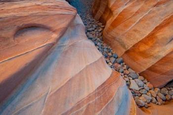Designs Of A Small Canyon On The White Dome Trail | Obraz na stenu