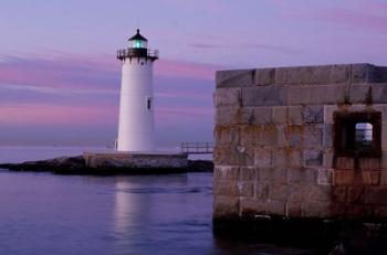 Fort Constitution, State Historic Site, Portsmouth Harbor Lighthouse, New Hampshire | Obraz na stenu