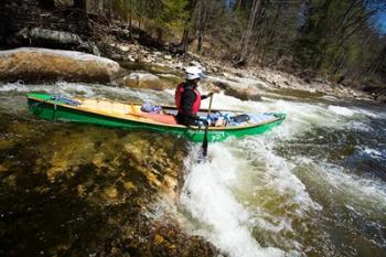 Canoeing the Ashuelot River in Surry, New Hampshire | Obraz na stenu