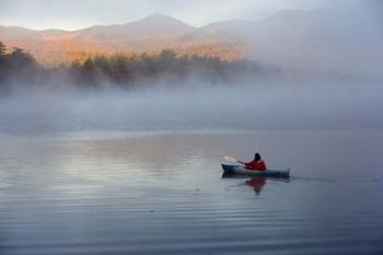 Kayaking on Chocorua Lake, New Hampshire | Obraz na stenu