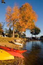 Kayaks, Lake Winnipesauke, New Hampshire | Obraz na stenu