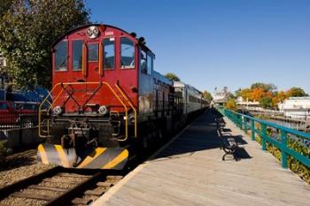 Scenic railroad, Weirs Beach, Laconia, New Hampshire | Obraz na stenu