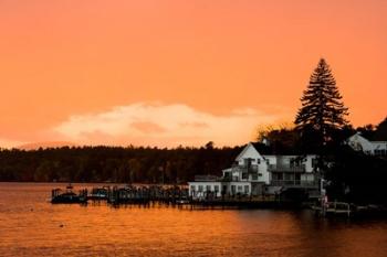 Sunset in Wolfeboro, New Hampshire | Obraz na stenu