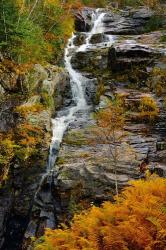 Autumn at Silver Cascade, Crawford Notch SP, New Hampshire | Obraz na stenu