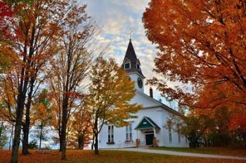 Meeting House at Sugar Hill, New Hampshire | Obraz na stenu