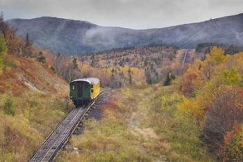 New Hampshire, White Mountains, Mount Washington Cog Railway | Obraz na stenu