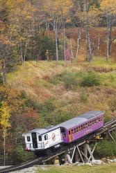 New Hampshire, Bretton Woods, Mount Washington Cog Railway | Obraz na stenu
