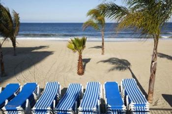 Stacked Beach Chairs, Monmouth Beach, NJ | Obraz na stenu