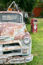 Rusted Antique Automobile, Tucumcari, New Mexico | Obraz na stenu