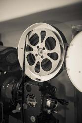 Vintage Film Projector At The Kimo Theater, New Mexico | Obraz na stenu