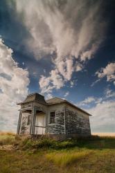 Abandoned Township Hall On The North Dakota Prairie | Obraz na stenu