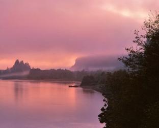 Fog Along The Columbia River, Oregon | Obraz na stenu