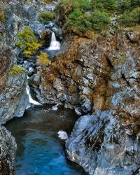 Stair Creek Falls Along The Rogue River, Oregon | Obraz na stenu