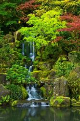 Heavenly Falls, Portland Japanese Garden, Oregon | Obraz na stenu