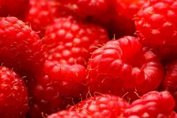 Close-Up Of Fresh Raspberries | Obraz na stenu