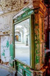 Mirror Reflection In The Eastern State Penitentiary, Pennsylvania | Obraz na stenu