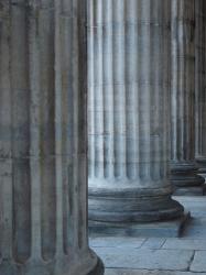 Columns Of The Merchants Exchange Building, Pennsylvania | Obraz na stenu