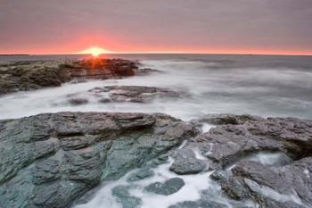 Sunrise near Brenton Point State Park, Newport, Rhode Island | Obraz na stenu