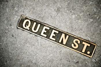 Queen St Sign, Charleston, South Carolina | Obraz na stenu