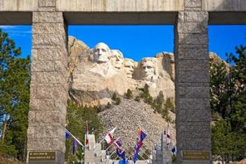 Entrance to Mount Rushmore National Memorial, South Dakota | Obraz na stenu