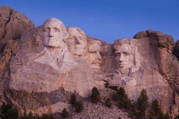 Mount Rushmore National Memorial at dawn, Keystone, South Dakota | Obraz na stenu