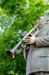 Beale Street Statue of WC Handy, Memphis | Obraz na stenu