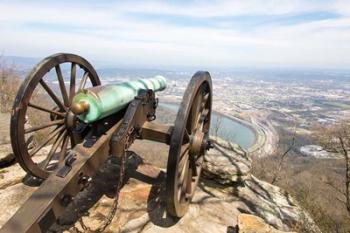 Cannon Perched On Lookout Mountain, Tennessee | Obraz na stenu