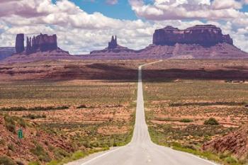 Road Through Monument Valley | Obraz na stenu