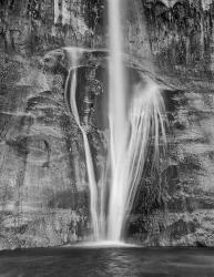 Lower Calf Creek Falls Escalante, Utah (BW) | Obraz na stenu