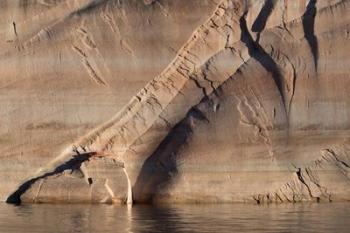 Sandstone Canyon Wall Detail, Utah | Obraz na stenu