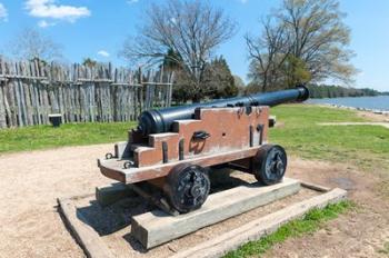Jamestown Island Cannonm Virginia | Obraz na stenu